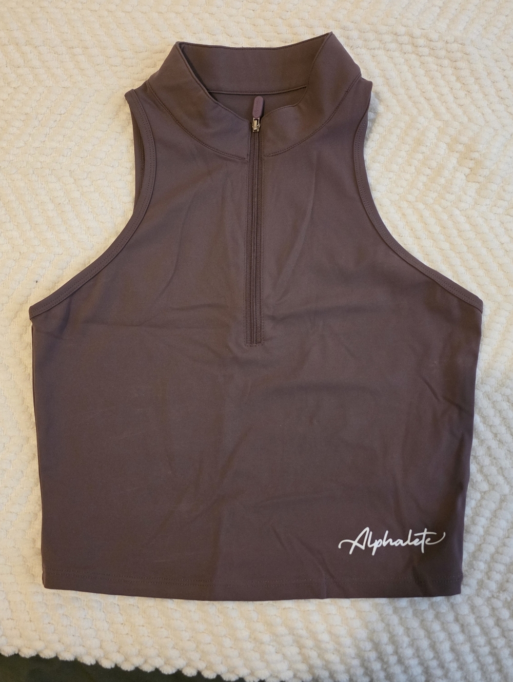 Alphalete Pulse Zip Tank M